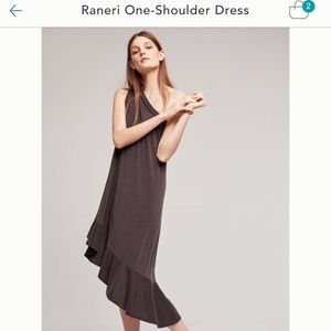Anthropologie Raneri One- Shoulder Dress